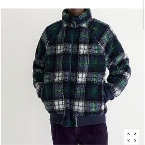 Men's Plaid Jacket - Jcrew Nordic fleece